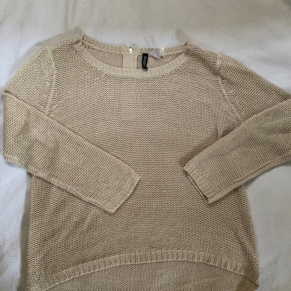 H&M Tan Knit Sweater - Picture 1 of 4